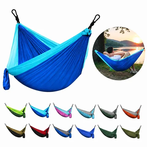 Ultralight Single Camping Hammock with Breathable Mesh 2