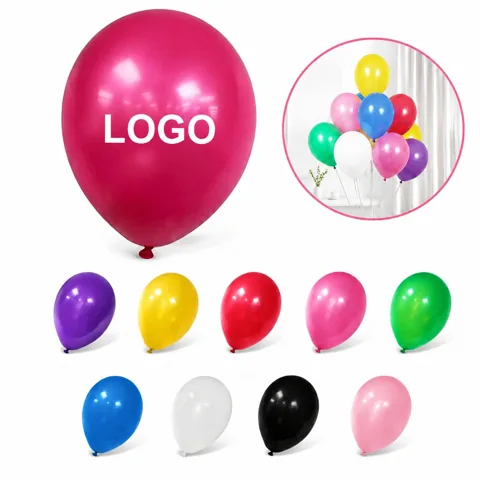 Custom Printed 12in Latex Balloon for Parties and Events