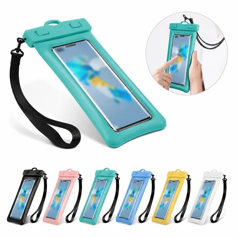 Waterproof Phone Pouch IPX8 Floating Dry Bag for 9.4" 2