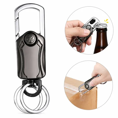 Custom Fidget Spinner Keychain for Stress Relief and Key 2