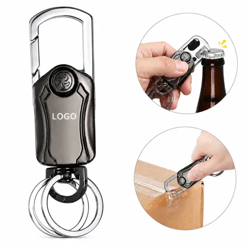 Custom Fidget Spinner Keychain for Stress Relief and Key