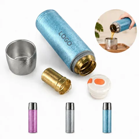 15oz Insulated Vacuum Tumbler with Secure Lid