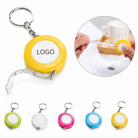 Retractable Soft Tape Measure Keychain 59in Portable Sewing