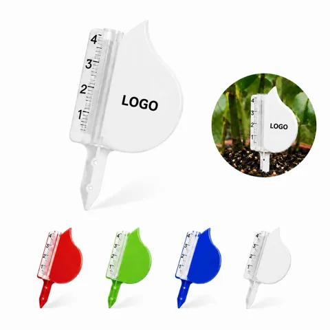 Plastic Rain Gauge with Clear Markings for Garden and Farm