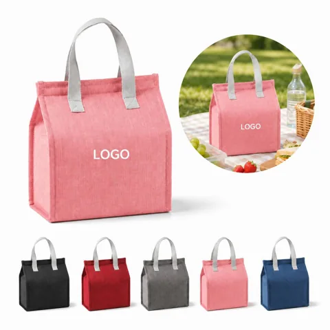 Insulated Reusable Lunch Bag with Thermal Lining for Work