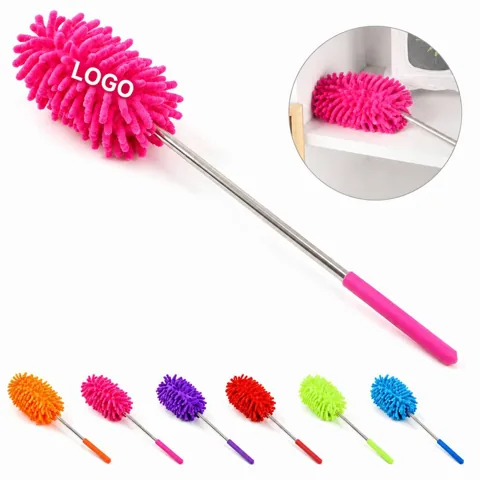 Extendable Microfiber Duster for High Reach Household