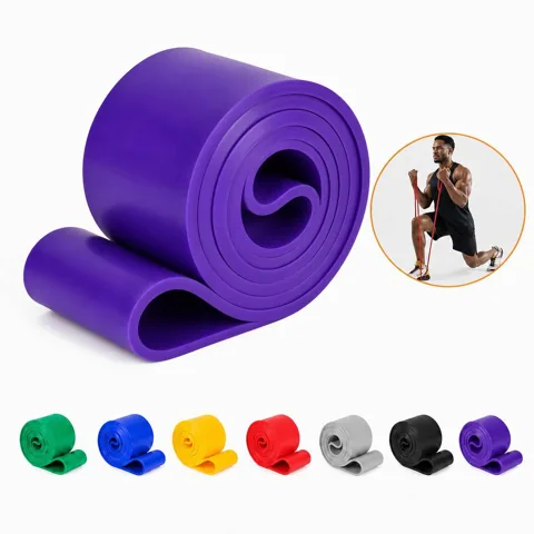 TPE Resistance Bands Set with Non-Slip Grip for Home Workout 2