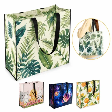 Laminated Non-Woven Tote Bag with Durable Water-Resistant 2