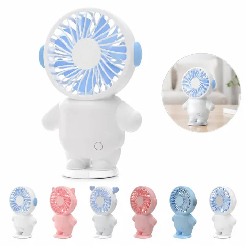 Astronaut Handheld USB Rechargeable Fan with Detachable 2