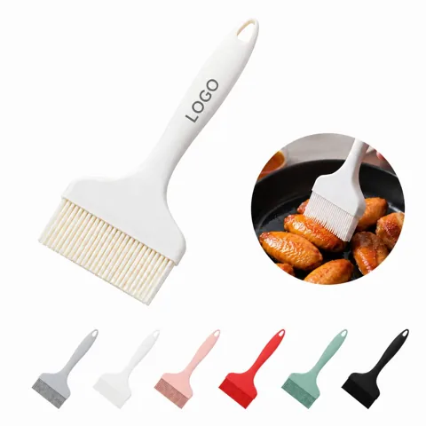 Heat-Resistant Silicone Pastry Brush, 3.54" for Glazes &