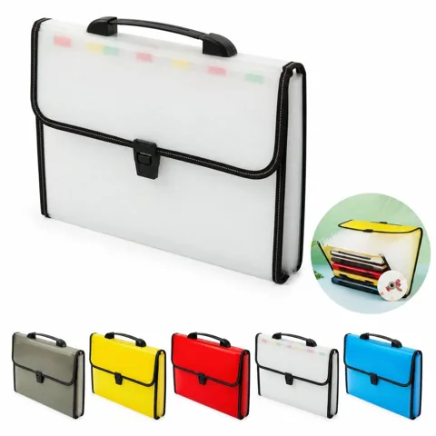 A4 Expandable File Folder with Handle, Multi-Divider 2