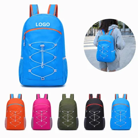 Foldable Waterproof Backpack with Travel Pouch
