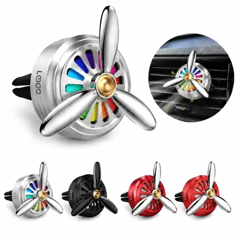 ABS Alloy Car Air Freshener Diffuser with Adjustable Vent