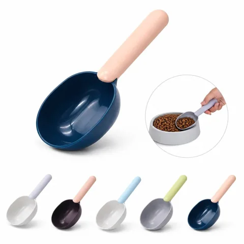 Pet Food Scoop with Clip, Durable Measuring Cup for Kibble 2