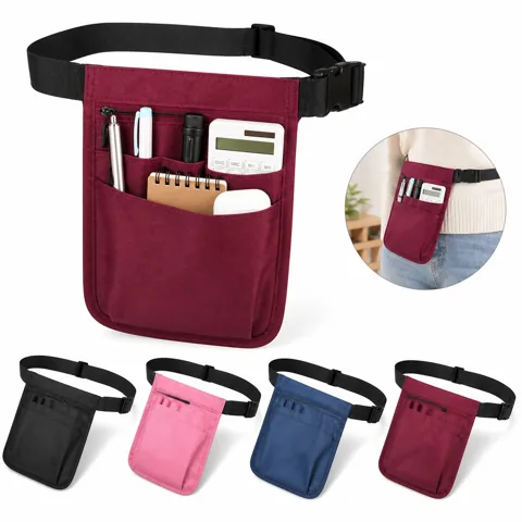 Professional 9-Pocket Waist Tool Pack for Nurses & Stylists 2