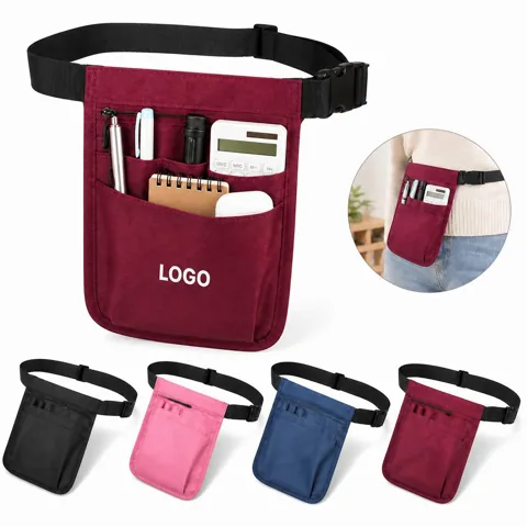Professional 9-Pocket Waist Tool Pack for Nurses & Stylists