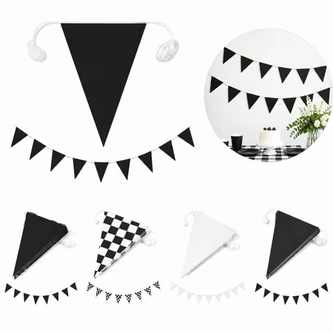 Custom Racing Pennant Banner with Fade-Resistant Fabric 2