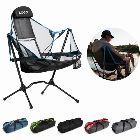 Portable Folding Rocking Chair with Carrying Bag