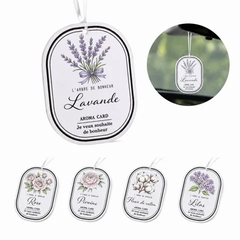 Customizable Shape Car Air Freshener for Long-Lasting Odor 2