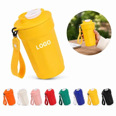 Leak-Proof Stainless Steel Insulated Coffee Cup