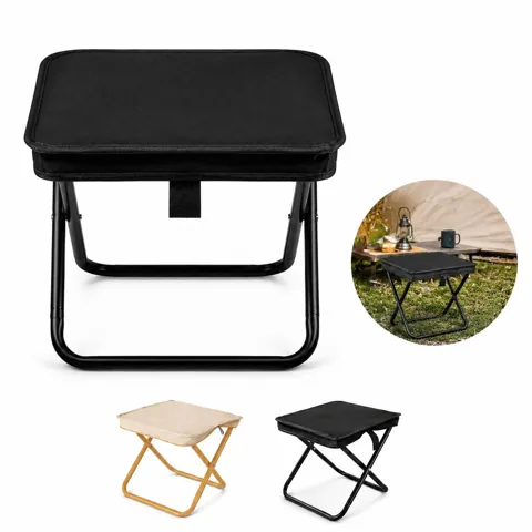 Portable Foldable Camping Stool, Lightweight Outdoor Seat 2