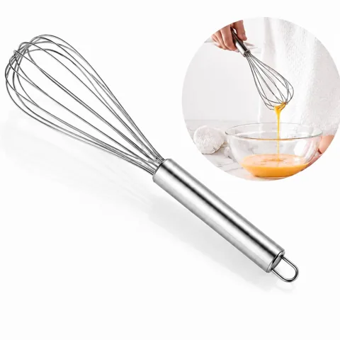 6-Wire Stainless Steel Whisk for Efficient Blending and More 2