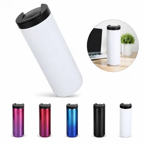 10oz 304 Stainless Steel Vacuum Insulated Tumbler for Hot & 2