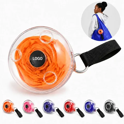 Foldable Eco Shopping Disc Bag, Portable Reusable