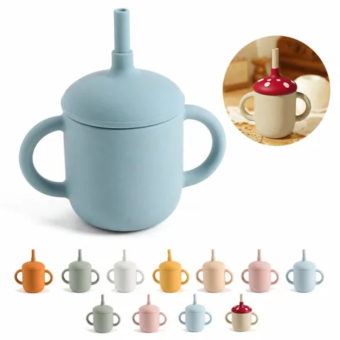 5 oz Toddler Sippy Cup with Straw, Shatterproof & BPA-Free 2