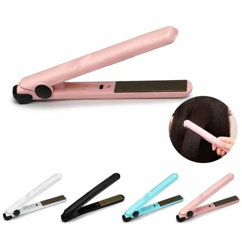 Dual-Purpose Ceramic Curling Iron with Adjustable Heat, 2