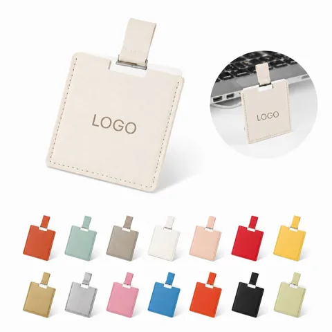 Portable Square Mirror with Stainless Steel Frame and PU