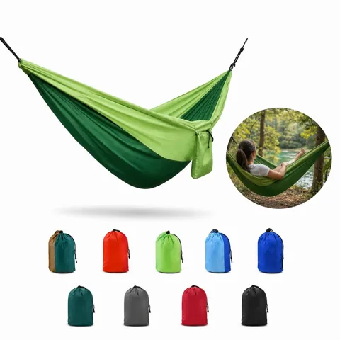Anti-Rollover Parachute Nylon Hammock for Camping & Outdoor 2