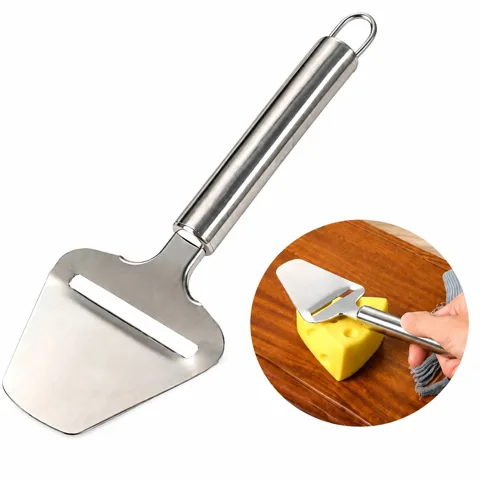 Stainless Steel Cheese Slicer Spatula with Ergonomic Handle 2