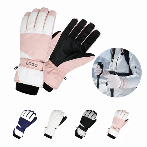 Waterproof Touchscreen Snowboard Gloves for Winter Sports