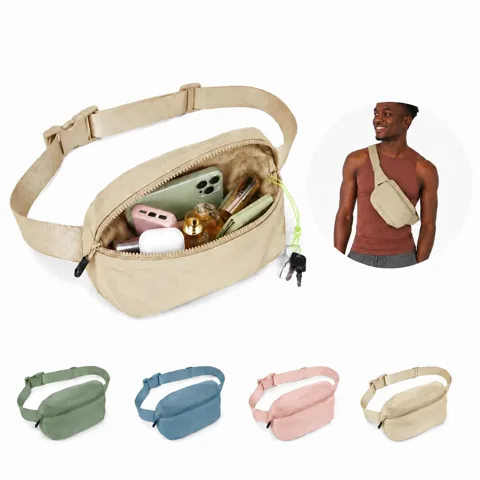 2L Waterproof Crossbody Fanny Pack with Adjustable Strap 2