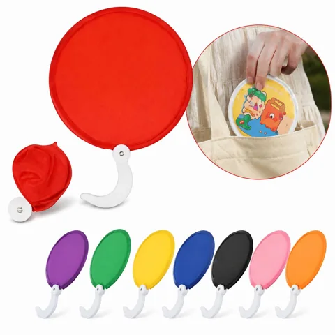 Foldable Nylon Handheld Fan for Portable Cooling 2