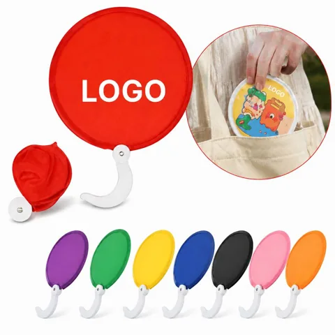 Foldable Nylon Handheld Fan for Portable Cooling