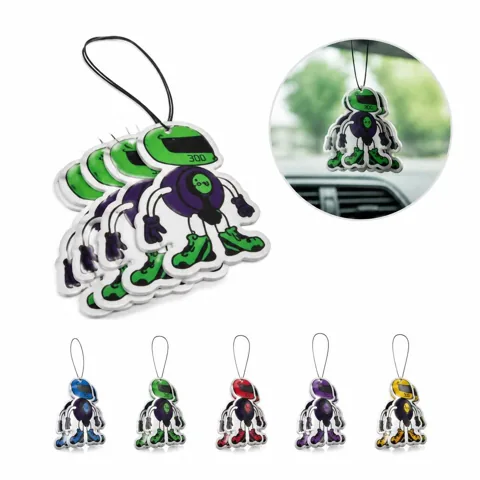 Custom Recyclable Paper Car Air Freshener, Personalized 2