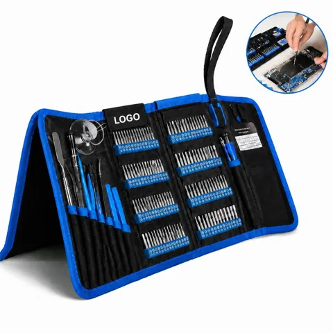 142-Piece Precision Screwdriver Set with alloy steel