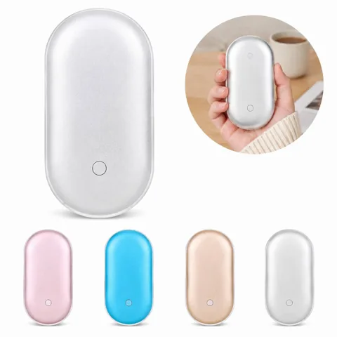 5000mAh Hand Warmer Power Bank, Portable Rechargeable 2