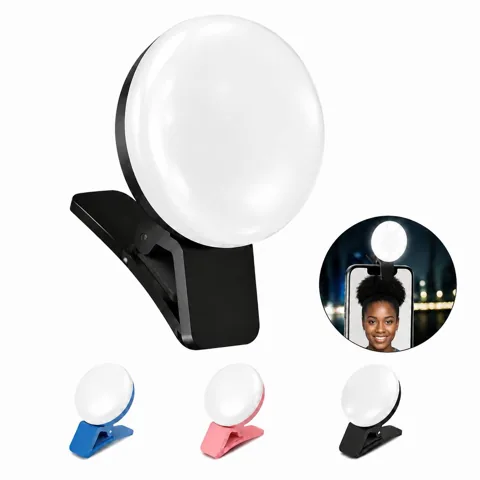 Mini Phone 3-Color Ring Light for Photography and Video 2