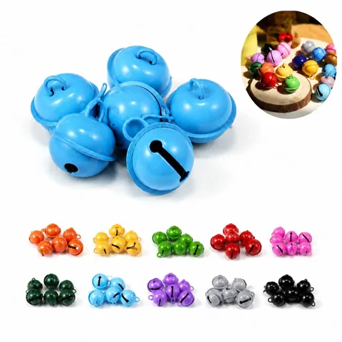 Vibrant Metal Lanyard Bells for Decor & Crafts 2