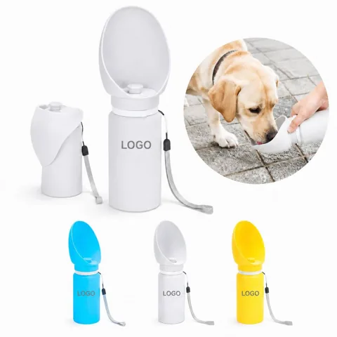 18oz Collapsible Silicone Pet Water Bottle for Travel