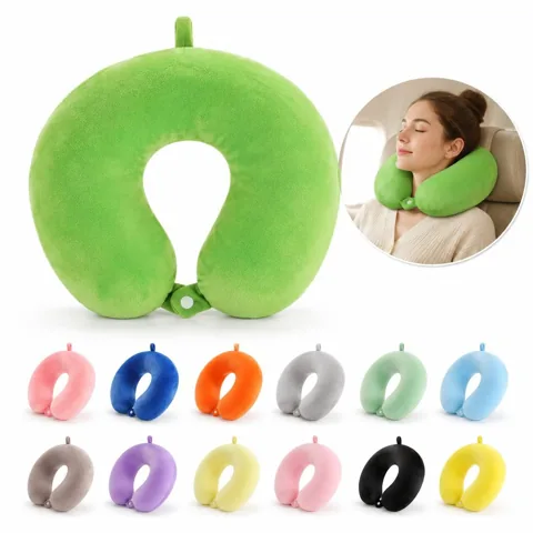 Memory Foam U-Shaped Neck Pillow for Travel Support 2