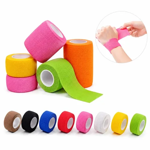Self-Adhesive Porous Cohesive Bandage for Wound Care 2