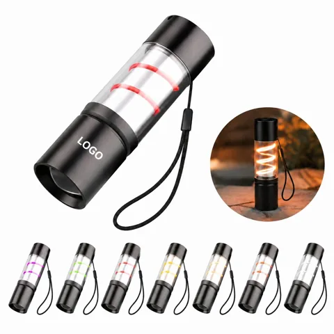 Mini 100 Lumen Lantern Flashlight with Spiral Filament 360