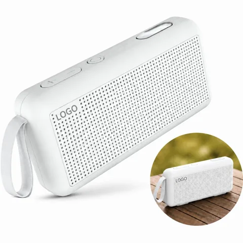 Custom Full Color Wireless Speaker with Lanyard