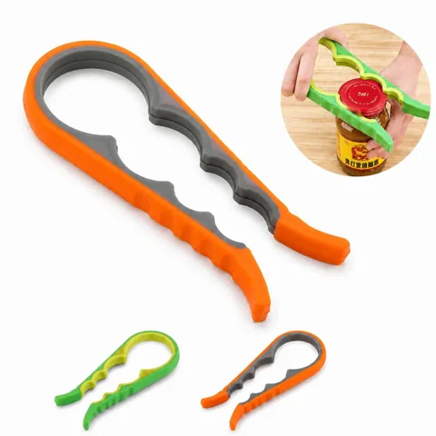 4-in-1 Adjustable Jar Opener with Non-Slip Grip 2