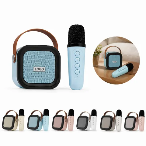 Portable Wireless Speaker with Built-in Mic for Calls &