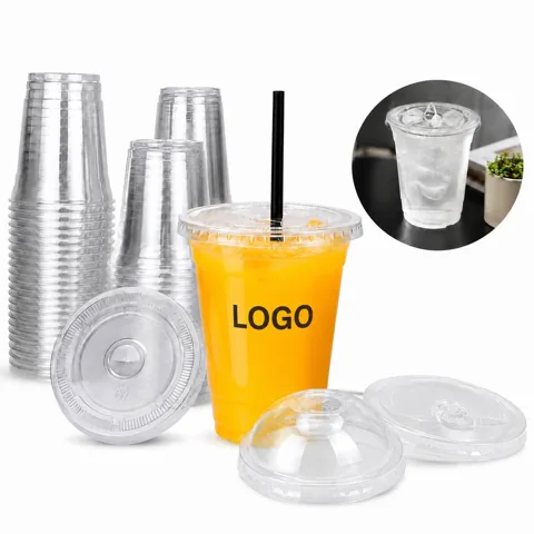 16oz Flanged Disposable Paper Cups with Leak-Resistant